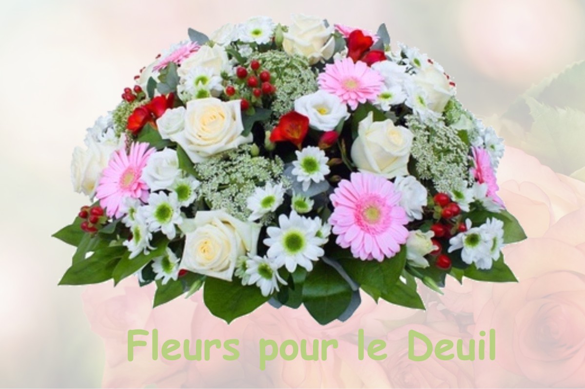 fleurs deuil BRAY-LES-MAREUIL